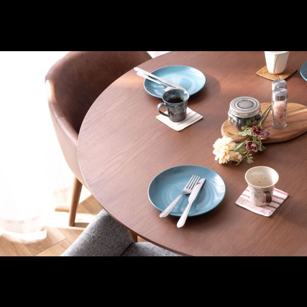 画像17: おしゃれなカフェ風円形ダイニングテーブル【Ashton】 北欧デザイン