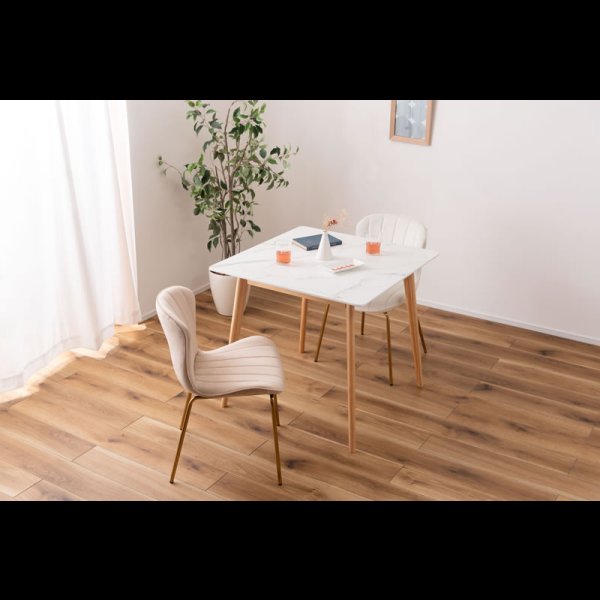 画像6: 人気の大理石調ダイニング！コンパクトスクエアテーブル・チェア【Dorotea】