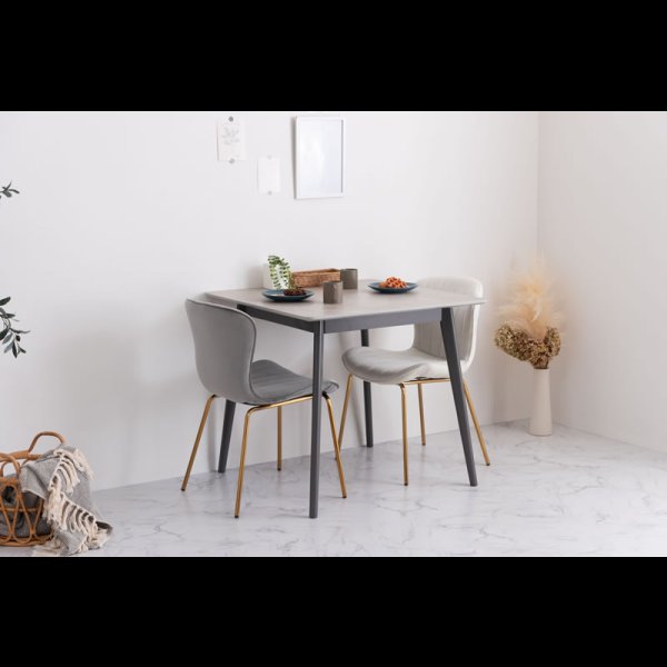 画像10: 人気の大理石調ダイニング！コンパクトスクエアテーブル・チェア【Dorotea】