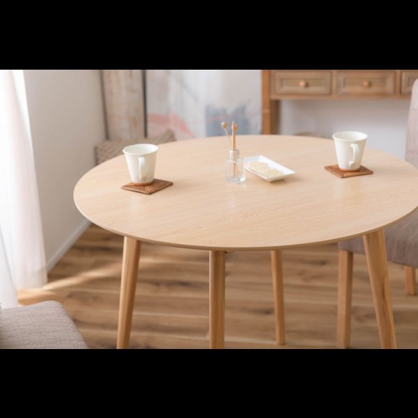 画像17: コンパクトラウンドテーブルダイニングセット【Brigitta】