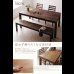 画像3: ウォールナット／オーク：総無垢材ダイニングセット【Tefnut】テフヌト (3)