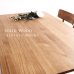 画像5: 天然木オーク無垢材仕様ベンチ対応デザインダイニングセット【Darrell】ダレル (5)