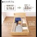 画像5: カントリー調デザイン布団も使える頑丈収納ベッド【Denise】 (5)