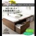 画像2: 敷布団も使える市販衣装ケース対応チェストベッド【Clark】ハイタイプ (2)