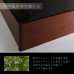 画像8: 高級ホテルライクな大型BOX収納ベッド【Senecio】セネシオ　ウォルナット材仕様 (8)
