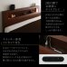 画像11: 高級ホテルライクな大型BOX収納ベッド【Senecio】セネシオ　ウォルナット材仕様 (11)