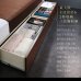 画像14: 高級ホテルライクな大型BOX収納ベッド【Senecio】セネシオ　ウォルナット材仕様 (14)
