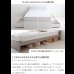 画像6: ストーン柄デザインがおしゃれな引き出し収納ベッド【Jindra】 (6)