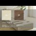 画像9: LED照明付き格子デザインすのこ収納ベッド【Dominic】シングルベッド限定 (9)