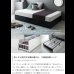 画像3: ヘッドレスデザインスチールパイプベッド【Stock】引き出し収納付き (3)