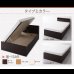 画像10: ヘッドレスも選べる　ショート丈ガス圧式跳ね上げ収納ベッド【Vogel】フォーゲル (10)