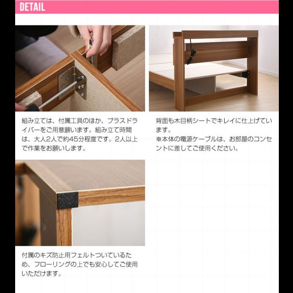 画像10: シンプルデザインモダン収納ベッド【Cuore】クオーレ　お買い得ベッド