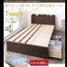 画像2: 頑丈ベッドシリーズ【Tough】タフ　日本製BOX型収納ベッド (2)