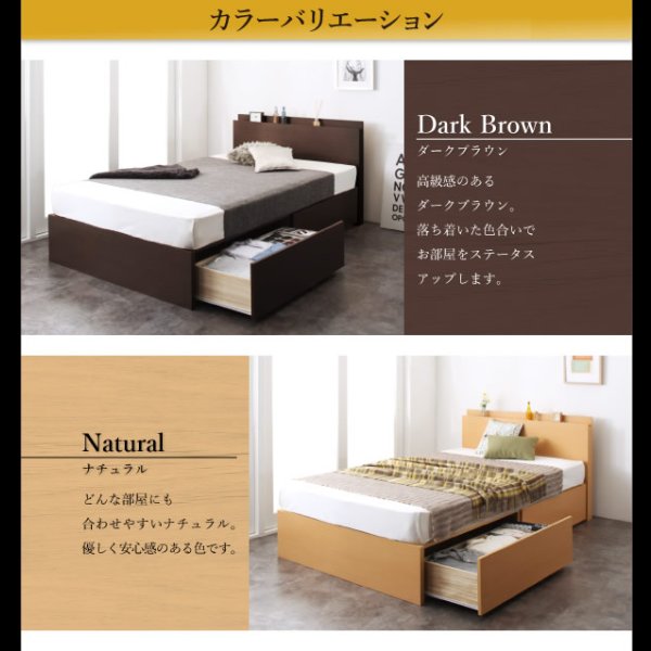 画像21: 頑丈ベッドシリーズ【Tough】タフ　日本製BOX型収納ベッド