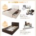 画像6: BOX収納・布団が干せるすのこが選べる国産連結ベッド【Balder】バルデル (6)