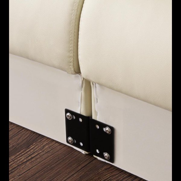 画像8: モダンデザインレザーフロアベッド【BASTOL】バストル　連結仕様