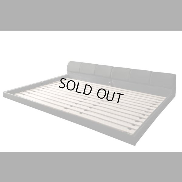 画像10: モダンデザインレザーフロアベッド【BASTOL】バストル　連結仕様