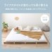 画像7: 耐荷重350kg！パイン材仕様頑丈パレットベッド【Hellin】 (7)