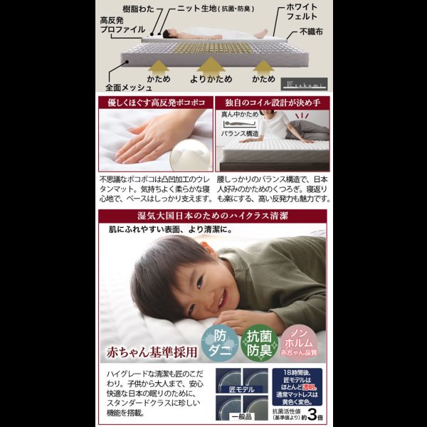 画像22: 使いやすさを改善した満足フロアベッド【Terence】 7色展開