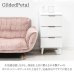 画像2: ホワイト×ローズゴールド 幅40チェスト【Gilded Petal】日本製・完成品 (2)