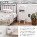 画像23: ルーター収納ファックス台 幅30 フレンチシャビー家具【whiteliv】 (23)