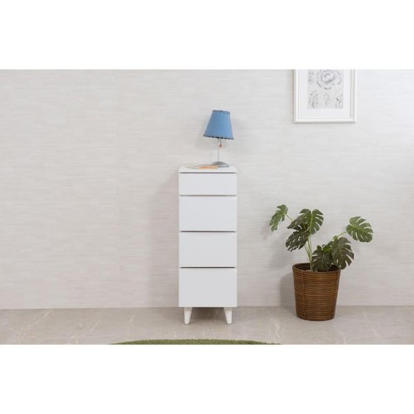 画像4: スリムチェスト 幅30 フレンチシャビ―家具【whiteliv】