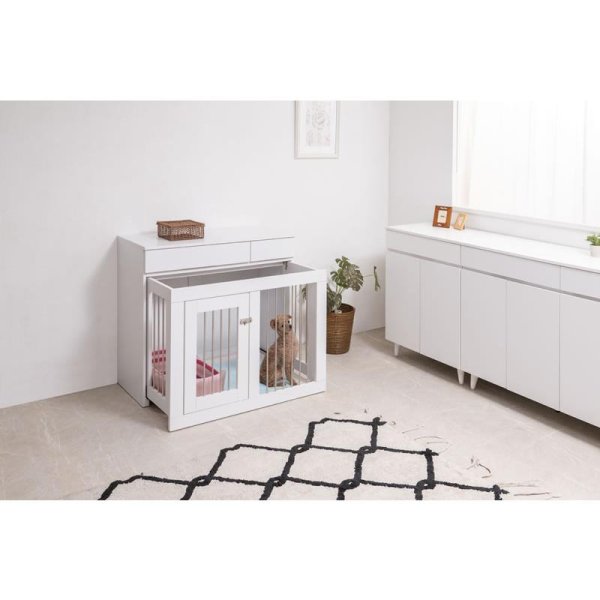 画像17: スライド式ぺっどゲージ 幅90 フレンチシャビ―家具【whiteliv】