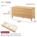 画像12: 脚付き洋風桐チェスト3段【桐結】 日本製・完成品 (12)