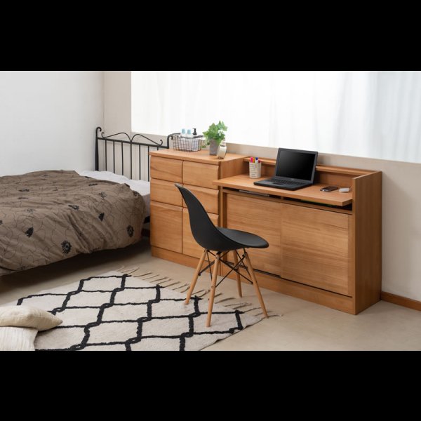 画像17: 桐材を使ったスクエアキャビネット【Enix】 幅72 扉+引出しタイプ