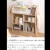 画像2: おしゃれで可愛い子供家具【Colleen】 絵本棚 オープン収納タイプ (2)