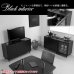 画像13: ブラックキャビネット【Shadow】シリーズ家具 日本製・完成品 (13)