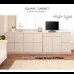 画像7: 大人気収納家具！完成品・日本製スクエアキャビネット 幅70ハイ　板扉タイプ (7)