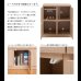 画像11: 大人気収納家具！完成品・日本製スクエアキャビネット 幅70ハイ　板扉タイプ (11)