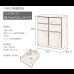画像13: 大人気収納家具！完成品・日本製スクエアキャビネット 幅70ハイ　引出しタイプ (13)
