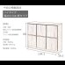 画像13: 大人気収納家具！完成品・日本製スクエアキャビネット 幅104.5ハイ　板扉タイプ (13)