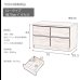画像12: 大人気収納家具！完成品・日本製スクエアキャビネット 幅70ロー　引出タイプ (12)