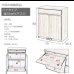画像12: 大人気収納家具！完成品・日本製スクエアキャビネット 幅70　PCデスクタイプ (12)
