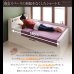 画像6: ショート丈ガス圧式跳ね上げ収納ベッド【Clory Short】クローリーショート日本製 (6)