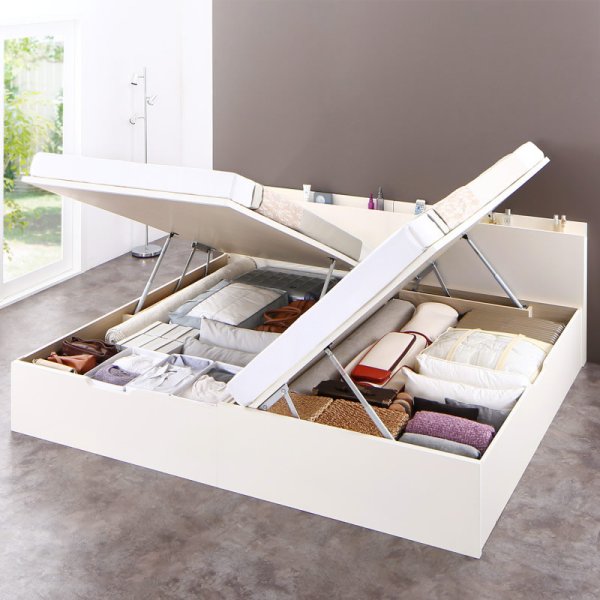 画像3: 国産ガス圧式収納ベッド【Amaryllis】アマリリス 人気NO1！