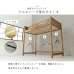 画像10: カントリー調頑丈木製ロフトベッド【Calista】 棚・コンセント付き ベッド下140cm (10)