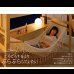 画像3: ハンモック・テーブル付き北欧天然木ロフトベッド【Hammox】ハンモックス (3)