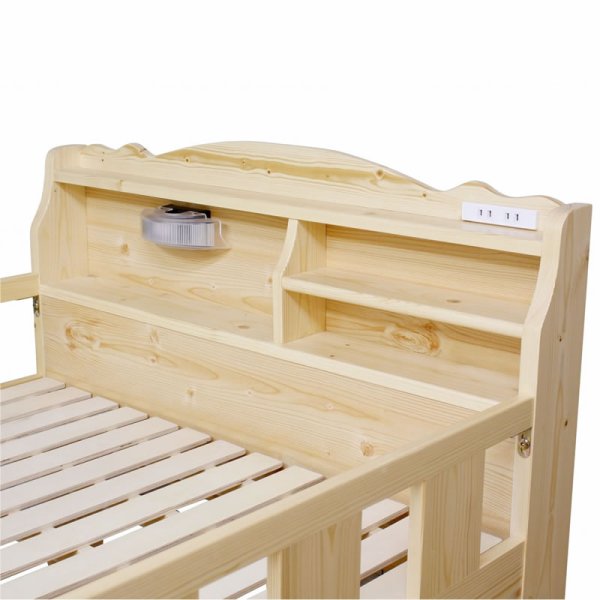 画像2: 格安ロフトベッド！北欧パイン材仕様のお買い得商品