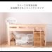 画像3: 日本製無塗装ひのきすのこベッド：ロフトベッドタイプ (3)