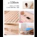 画像4: 日本製無塗装ひのきすのこベッド：ロフトベッドタイプ (4)