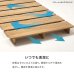画像15: 余白を楽しむステージデザインベッド｜頑丈すのこ・ロータイプ・ヘッドレス【Cirillo】 (15)