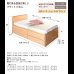 画像2: 引き出しタイプが選べるショート丈チェストベッド【Varier-s】日本製 フラットパネル