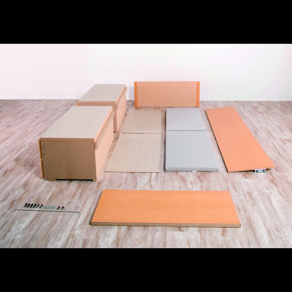 画像9: 引き出しタイプが選べるショート丈チェストベッド【Varier-s】日本製 ヘッドレス