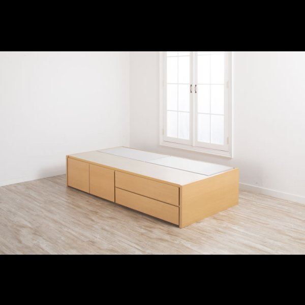 画像17: 引き出しタイプが選べるショート丈チェストベッド【Varier-s】日本製 ヘッドレス