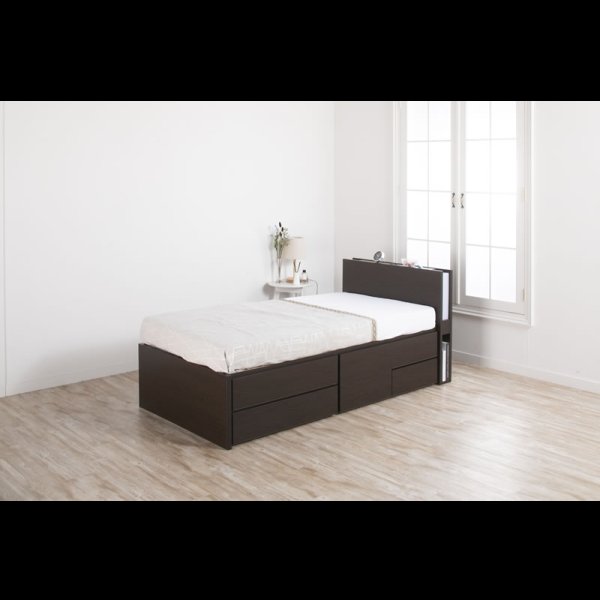 画像7: 引き出しタイプが選べるショート丈チェストベッド【Varier-s】日本製 ムード照明付き