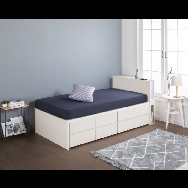 画像8: 引き出しタイプが選べるショート丈チェストベッド【Varier-s】日本製 ムード照明付き